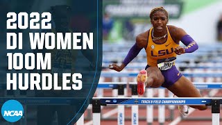 Womens 100m hurdles  2022 NCAA outdoor track and field championships [upl. by Eeldarb148]