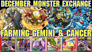 PAD December 2023 Monster Exchange  Farming Gemini amp Cancer for Metal Pollux amp Metal Acubens [upl. by Steinke]