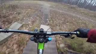 berms to sidewinder dh november 20 2024 four laps after work [upl. by Yeoz482]