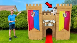 ZROBIŁEM WIELKI ZAMEK DLA KOTA [upl. by Faludi]