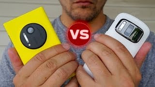 Nokia Lumia 1020 vs Nokia 808 PureView  Pocketnow [upl. by Camilo]