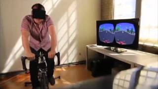 PaperDude A Virtual Reality Cycling Exergame [upl. by Shep380]