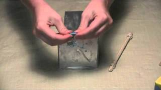 How to Wick a Candle Mold for Homemade Candle Making [upl. by Sharlene405]