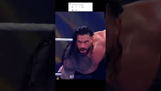 ROMAN REIGNS VS GOLDBERG UNIVERSAL TITLE MATCH ELIMINATION CHAMBER 2022 wwe shorts [upl. by Aihsemot]