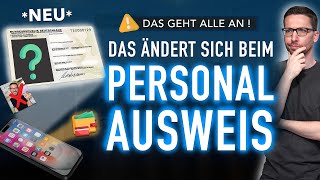 DAS ändert sich für ALLE beim Personalausweis 😳 [upl. by Htabazile]