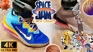 Nike Lebron 18​ Low​ quotWILE E VS ROADRUNNER SPACE JAMquot  Unbox amp​ ON​ FEET​  EP189 [upl. by Leonardo259]