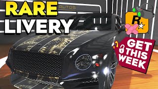 GTA 5 Online How to Get  Unlock RARE CAR LIVERY Rockstar Is Being Really SNEAKY [upl. by Ymerrej]