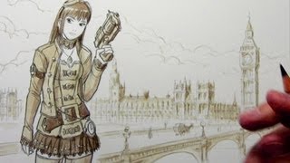 How to Draw Steampunk Characters [upl. by Bianchi57]