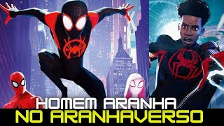 HOMEM ARANHA NO ARANHAVERSO 2018 FILME DE AÇÃO REVIEW COMPLETO Shameik Moore SPIDERMAN MOVIE FACTS [upl. by Aneeram]