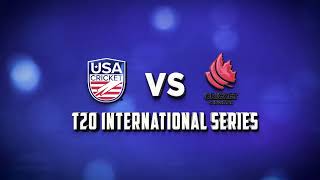 USA V Canada T20I Series 2024  Match 1 [upl. by Ssepmet725]