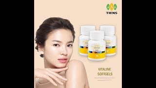 VITALINE SOFTGEL TIENS REVIEW [upl. by Yeknarf]