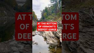 Quechee Gorge  Vermont vermonttravel hikinglife shorts [upl. by Oberg340]