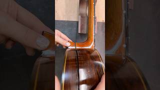 Guitar was split nearly in half guitar luthier [upl. by Llenaj]