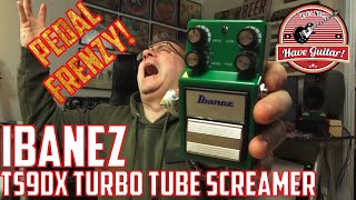 Turbo Tube Screamer TS9DX by Ibanez Pedal demotestreview  Part I [upl. by Arihk823]