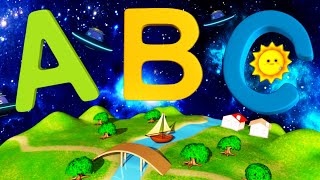 ABCs Outer Space  Nursery Rhymes amp Kids Songs  ABCs and 123s  Learn with Little Baby Bum [upl. by Fitzpatrick]