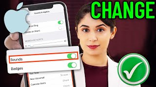 How To Change iPhone Notification Sound For Different Apps 2024 [upl. by Lennej188]