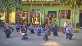 Elite secondary school ll Nepali cultural ll choreography by kapil Bista ll surkhet [upl. by Kciv78]