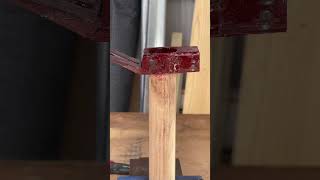 Hammer Handle Making Techniques Youve Probably Never Seen short diy [upl. by Nebur]