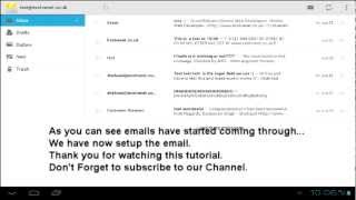 How to setup Pop3 email account on an Android device by Web design Birmingham [upl. by Duke510]