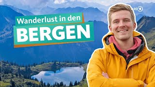 Urlaub in den Bergen – Wandern Klettern und Natur pur  ARD Reisen [upl. by Anurb301]