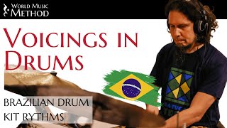 Mastering Brazilian Drum Kit Combining Percussion Voices [upl. by Melburn]