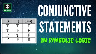 Conjunctive Statements in Symbolic Logic [upl. by Ossie]