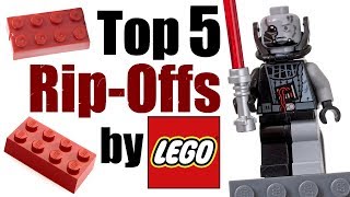 Top 5 RipOffs by LEGO [upl. by Leshia]