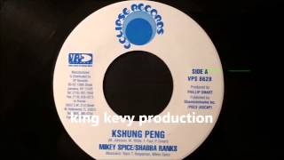 Shabba Ranks and Mikey Spice  Ku Sheng Peng  Eclipse 7quot w Version [upl. by Aihsirt841]