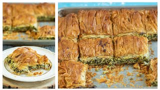 The Best Greek Spanakopita Updated Video [upl. by Eaton]