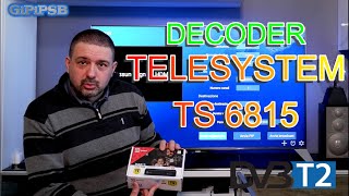 Decoder Digitale Terrestre DVDT2 Telesystem TS6815  Nuovo digitale terrestre [upl. by Broida322]