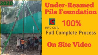 Understanding the Pile foundation reinforcement  Pile cap design  rebar  3d animation [upl. by Blaseio]