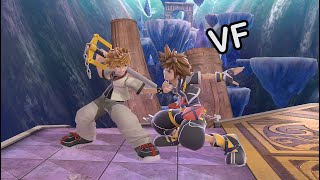 Super Smash Bros Ultimate Mod  Roxas VS Sora VF [upl. by Caine]