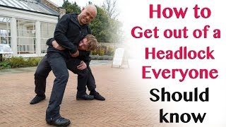 How to get out of a headlock everyone should know  Wing Chun [upl. by Flosser]