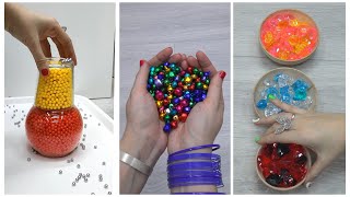 Oddly Satisfying video compilation with beads bells balls marble run xylophone and more [upl. by Healey]