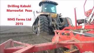 MHS Farms Ltd Drilling peas 2015 [upl. by Kowtko944]