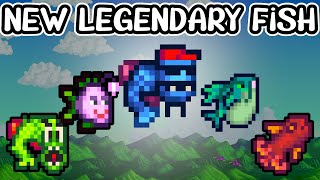 NEW LEGENDARY Fish In Stardew Valley  Extended Family Qi Quest [upl. by Euphemia317]