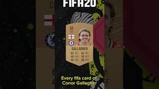 Every fifa card of Conor Gallagher from fifa2024🏴󠁧󠁢󠁥󠁮󠁧󠁿shorts football fifa fut fc24 Chelsea [upl. by Hortense]