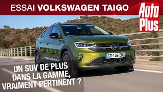 Essai Volkswagen Taigo 2022  un SUV de plus pertinent [upl. by Riba]