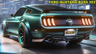 NEW 2025 Ford Mustang Boss 302 Model  Official Reveal  FIRST LOOK [upl. by Sandie]