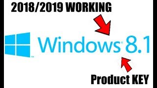 WINDOWS 81 ALL VERSIONS PRODUCT KEY 100 2021 WORKING [upl. by Atikal]