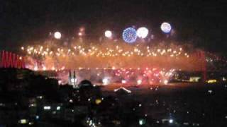 Fireworks show in Istanbul [upl. by Thilda]