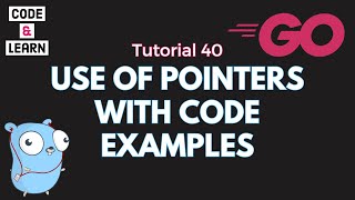 Pointers in Go with Practical Code Examples [upl. by Raimund]