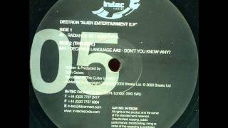 Deetron  Dont You Know Why Original Mix [upl. by Noryt]