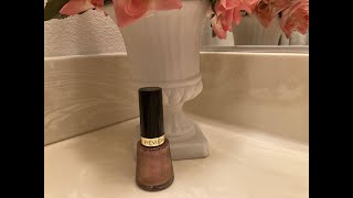 Nail Polish Demo  Revlon Desirable 150 [upl. by Htur]