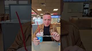 First Time Trying Dairy Queen blizzard dairyqueenicecream dairyqueen dq mukbang [upl. by Eugine]