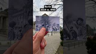 THEN amp NOW – Berlin Germany History old photo 1945 ww2 timetravel [upl. by Selie744]