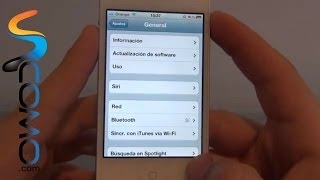 Actualizar el software del iPhone 4  Muy fácil [upl. by Nyladnarb703]