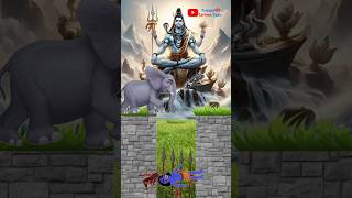 Bholenath Shakti 🕉️ har har Mahadev 🕉️ jay shree ram bhajan religion viral prajapaticartoonstory [upl. by Leunammi]