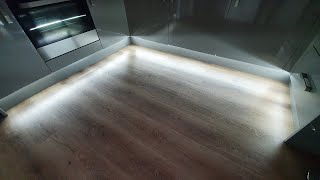 DIY Led Kitchen Plinth Lights multi white [upl. by Lohcin]