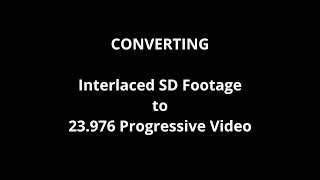 Convert 2997i video to a 2398 progressive format with FFAStrans Cheaper than an Alchemist [upl. by Bate]